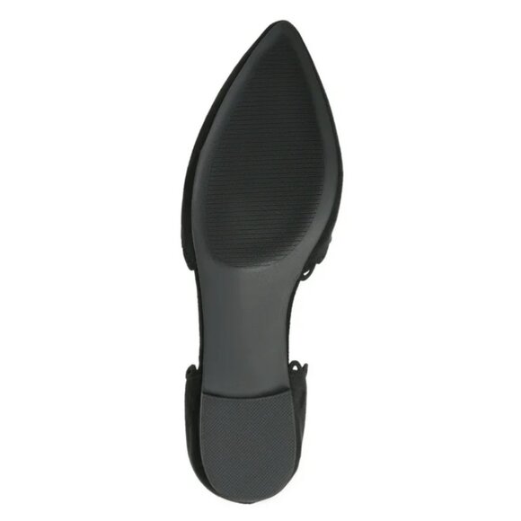 Journee Collection Womens Jezlin Slip On Almond Toe Ballet Flats size 11M, Black - Picture 5 of 6